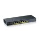 GS-1900-8HP V3 - SWITCH WEB MANAGED 8 PORTE GIGABIT POE (EROGAZIONE   POE FINO A 70W) - SUPPORTO IPV6  VLAN - DESIGN SENZA VENTOLE  DESKTOP