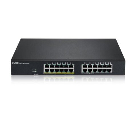 GS1915-24EP - NEBULAFLEX SWITCH WEB MANAGED 24 PORTE GIGABIT POE      (EROGAZIONE POE FINO A 130W) - SUPPORTO IPV6  VLAN - DESIGN SENZA