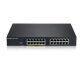 GS1915-24EP - NEBULAFLEX SWITCH WEB MANAGED 24 PORTE GIGABIT POE      (EROGAZIONE POE FINO A 130W) - SUPPORTO IPV6  VLAN - DESIGN SENZA