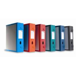 Scatola Archivio Combi-Box Dorso 9 mm verde in robusto Ekostar 2mm componibile con clips utilizzabile oriz/vert formato utile 29 5x35 8 cm