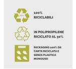 Scatola progetto Holos D10 marrone in plastica riciclata