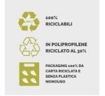 Scatola progetto Holos D15 giallo in plastica riciclata