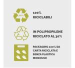 Scatola progetto Holos D15 marrone in plastica riciclata
