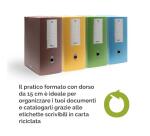 Scatola progetto Holos D15 verde in plastica riciclata