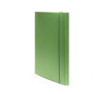 Cartella 3 lembi Holos verde in plastica riciclata