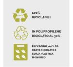 Cartella progetto Holos 3 giallo in plastica riciclata