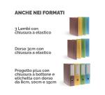 Cartella progetto Holos 3 marrone in plastica riciclata
