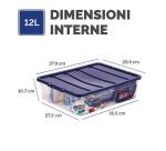 Contenitori Plastica c/cop 12 Litri