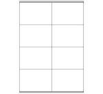 Etichette bianche con margini - Laser/Inkjet/Copiatrici - 105x72 - 100 ff