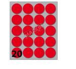 CONF10 BUSTE ETICH 8 ROSSE  DIAM27
