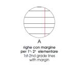 CF 12 QUADERNI CENTUS A5 100GR RIGATURA A FG 18+1 COVER 240GR COL. ASS.