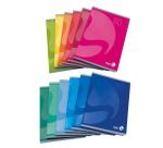 CF 12 QUADERNI COLOR A5 80GR RIGATURA C FG 20+1 COVER 240GR COL. ASS.