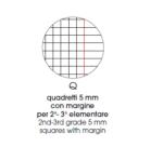 CF 12 QUADERNI COLOR A5 80GR RIGATURA Q FG 20+1 COVER 240GR COL. ASS.