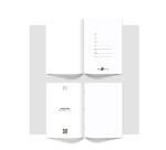 Maxiquaderno Color 80 Basic - A4 - commerciale - 80 fogli - 80gr - BM