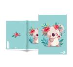 Maxiquaderno Bambina fantasia - A4 - 40+2 fogli - 80gr - rigo di 1a - BM