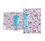 CF 10 QUADERNI MAXI FLOR A4 100GR RIGATURA 1 RIGO FG 24+1 COVER PESANTE PLASTICA OPACA+SERIGRAFIA LUCIDA SPESSORATA