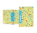 CF 10 QUADERNI MAXI FLOR A4 100GR RIGATURA 1 RIGO FG 24+1 COVER PESANTE PLASTICA OPACA+SERIGRAFIA LUCIDA SPESSORATA