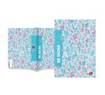 CF 10 QUADERNI MAXI FLOR A4 100GR RIGATURA 1 RIGO FG 24+1 COVER PESANTE PLASTICA OPACA+SERIGRAFIA LUCIDA SPESSORATA