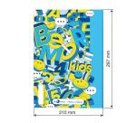CF10 MAXI QUADERNI A4 100GR RIGATURA 10F FG 18+1 COVER PESANTE 250GR PLASTICA OPACA + SERIGRAFIA LUCIDA 9 COLORI ASSORTITI