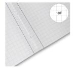 CF10 MAXI QUADERNI A4 100GR RIGATURA 10F FG 18+1 COVER PESANTE 250GR PLASTICA OPACA + SERIGRAFIA LUCIDA 9 COLORI ASSORTITI