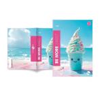 CF10 QUADERNI MAXI SWEET A4 100GR RIGATURA 10MM FG 24 COVER PESANTE PLASTICA OPACA GLITTER+PROFUMO
