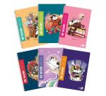 CF 5 QUADERNI MAXI SPIRALATI MEOW A4 80GR RIGATURA 1 RIGO NO FORI DOPPIA COVER 230GR PLASTICA LUCIDA