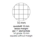 CF 5 QUADERNI CARTONATI A4 80GR RIGATURA 10MM FG 48+1 COVER CARTONATA PLASTICA LUCIDA COL. ASS.