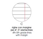 CF 5 QUADERNI CARTONATI A4 80GR RIGATURA C FG 48+1 COVER CARTONATA PLASTICA LUCIDA COL. ASS.