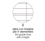 CF 5 QUADERNI CARTONATI A4 80GR RIGATURA B FG 48+1 COVER CARTONATA PLASTICA LUCIDA COL. ASS.