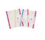 CF5BUSTA perf universale con bottone ed etichetta pers BLU