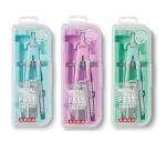 Balustrone Fast Pastel kit in compact-box composto da compasso  ricambi e temperamine apertura rapida pinze e 2 snodi