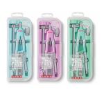 Balustrone Fast Pastel kit in compact-box composto da compasso  prolunga  adattatore  ricambi e temperamine apertura rapida pinze e 2 snodi
