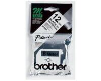 NASTRO NERO SU BIANCO 12MM  P-TOUCH 85/65/90