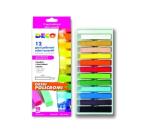Gessi policromi in colori assortiti  scatola 12 pezzi