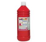 Tempera in flacone da 500ml - rosso scarlatto