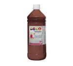 Tempera in flacone da 500ml - marrone