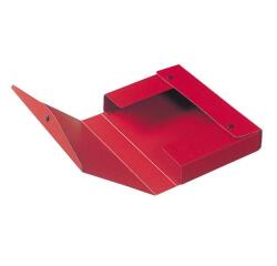 Scatola  Project portaprogetti  Dorso 4 cm - con bottone rosso