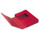 Scatola  Project portaprogetti  Dorso 4 cm - con bottone rosso