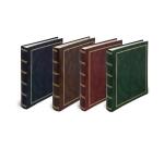 ALBUM FOTO IN CARTONCINO CON COPERTINA IN VINYL - 30 FOGLI - 25X30CM - ROSSO