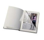 ALBUM FOTO IN CARTONCINO CON COPERTINA IN VINYL - 30 FOGLI - 25X30CM - ROSSO