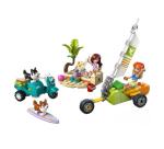 Avventure canine su windskate e sidecar