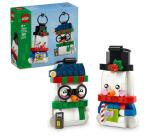 PUPAZZI DI NEVE ORNAMENTALI