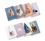 CF10 QUADERNI DOLCI CUCCIOLI A4 80GR RIGATURA C FF. 20+R 8 FANTASIE ASSORTITE