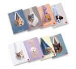 CF10 QUADERNI DOLCI CUCCIOLI A4 80GR RIGATURA B FF. 20+R 8 FANTASIE ASSORTITE