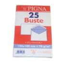 Busta Busta Silver Matic FSC - senza finestra - gommata - 12 x 18 cm - 80 gr -  bianco - Pigna Envelopes - conf. 25 pezzi