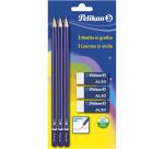 Blister 3Matite legno HB   3Gomme AL30