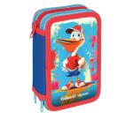 ASTUCCIO 3 ZIP MASCOTTE PELIKAN 18 MATITE COLORATE+18 PENNARELLI IN DISPLAY