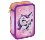 ASTUCCIO 3 ZIP EMOJI PELIKAN 18 MATITE COLORATE+18 PENNARELLI IN DISPLAY