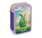 ASTUCCIO 3 ZIP MONSTERS PELIKAN  18 MATITE COLORATE+18 PENNARELLI IN DISPLAY