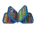 ASTUCCIO 3 ZIP B.COLORS PELIKAN 18 MATITE COLORATE+18 PENNARELLI IN DISPLAY